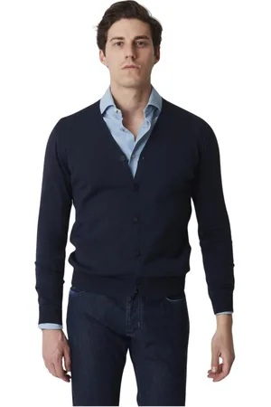 ALPHA STUDIO Uomo, Maglie, Blu, M, new