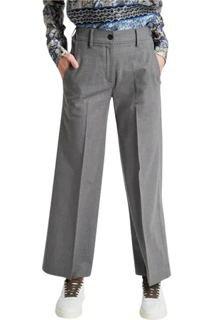 VIA MASINI 80 Donna, Pantaloni, Grigio, L, new