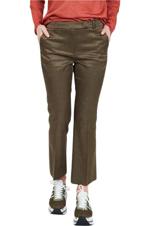VIA MASINI 80 Donna, Pantaloni, Verde, XS, new