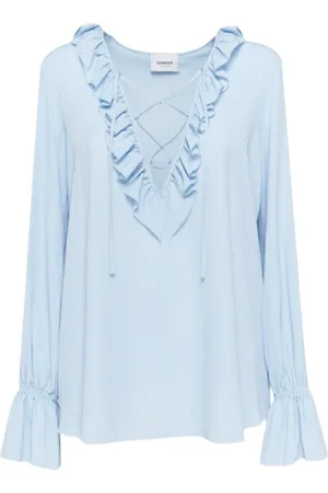 Dondup Donna, Camicette , Blu, M, new