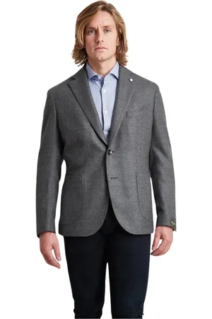 LUIGI BIANCHI MANTOVA Uomo, Giacche, Grigio, 2Xl, new