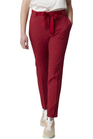 VIA MASINI 80 Donna, Pantaloni, Rosso, S, new