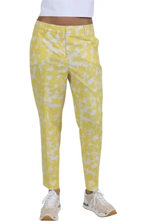 VIA MASINI 80 Donna, Pantaloni, Giallo, L, new