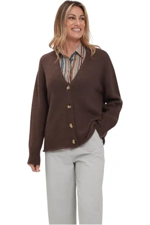 ALPHA STUDIO Donna, Maglie, Marrone, S, new