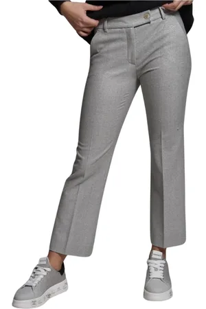 VIA MASINI 80 Donna, Pantaloni, Bianco, L, new