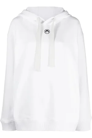 Marine Serre Donna, Felpe, Bianco, M, new