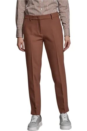 VIA MASINI 80 Donna, Pantaloni, Marrone, S, new