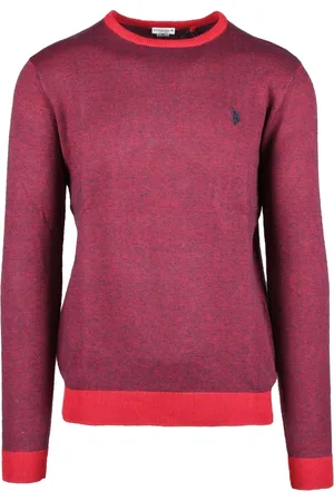 U.S. Polo Assn. Uomo, Maglie, Rosso, L, new