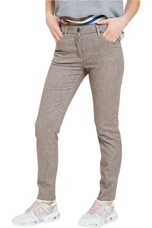 VIA MASINI 80 Donna, Pantaloni, Marrone, M, new
