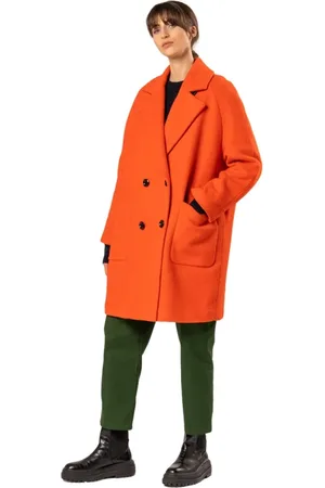 PALTÒ Donna, Cappotti, Arancione, S, new