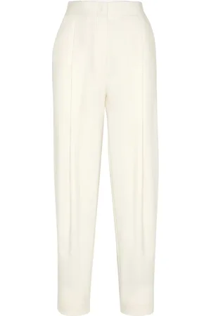 MVP Wardrobe Donna, Pantaloni, Bianco, XS, new