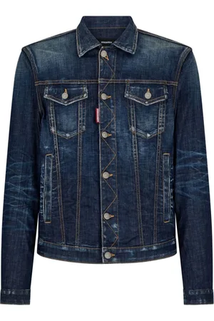 Dsquared2 Uomo Giacche di Jeans FASHIOLA