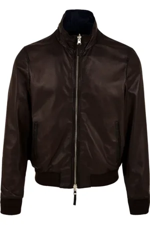 THE JACK LEATHERS Uomo, Giacche, Marrone, M, new