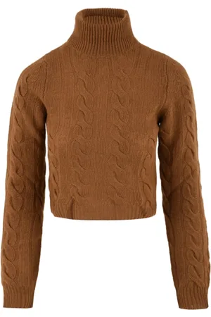 SOLOTRE Donna, Maglie, Marrone, S, new
