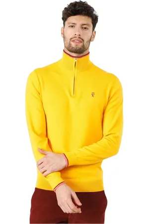 Vicomte A. Uomo, Maglie, Giallo, S, new