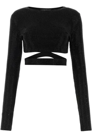ANDREA ADAMO Donna, Top, Nero, S, new