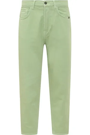 AMISH Uomo, Pantaloni, Verde, W30, new