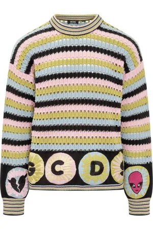 GCDS Uomo, Maglie, Multicolore, M, new