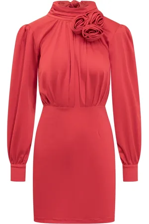 ACTUALEE Donna, Abiti, Rosso, M, new