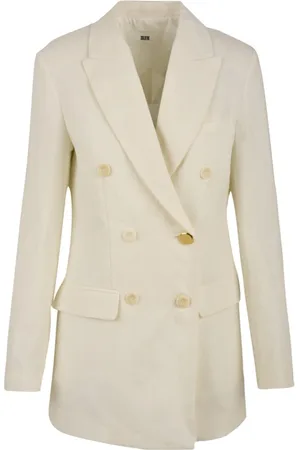 SOLOTRE Donna, Giacche, Bianco, L, new