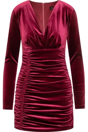 ACTUALEE Donna, Abiti, Rosso, S, new