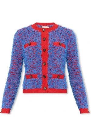 Tory Burch Donna, Maglie, Blu, L, new