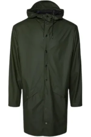 Rains Donna, Cappotti, Verde, M, new