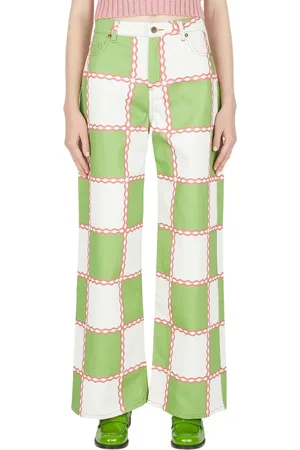 Ahluwalia Donna, Pantaloni, Verde, M, new