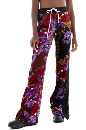 VERSACE Donna, Pantaloni, Multicolore, S, new