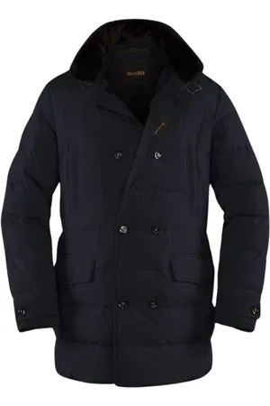 MOORER Uomo, Giacche, Blu, L, new