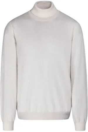 MOORER Uomo, Maglie, Bianco, M, new