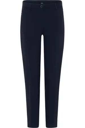 Brax Donna, Pantaloni, Blu, 2Xl, new