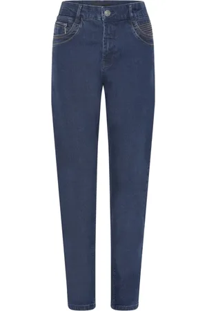C.ro Donna, Jeans, Blu, 4Xl, new