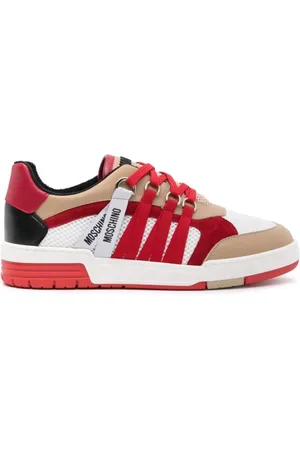 Moschino Uomo, Scarpe, Rosso, 44 EU, new