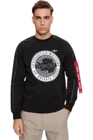 Aeronautica Militare Uomo, Felpe, Nero, 2Xl, new