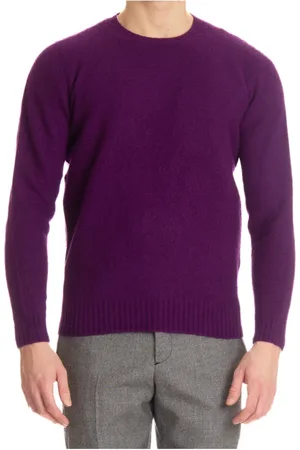 DRUMOHR Uomo, Maglie, Viola, M, new