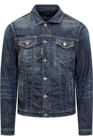 Giubbotto jeans sales dsquared uomo