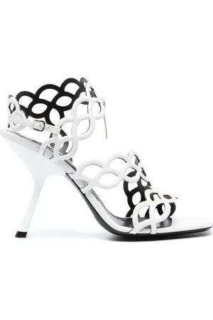 Sergio Rossi Donna, Scarpe, Bianco, 40 EU, new