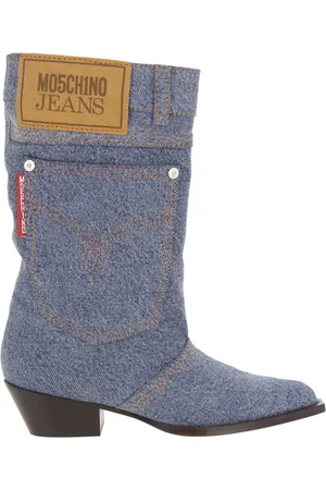 Moschino Donna, Scarpe, Blu, 36 EU, new