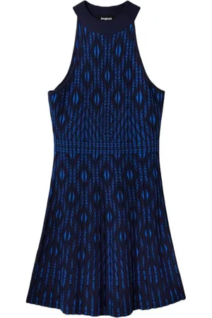Desigual Donna, Abiti, Blu, L, new