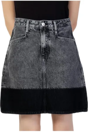 Calvin Klein Donna, Gonne, Grigio, W24, new