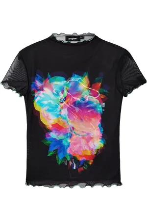 Desigual Donna, Top, Nero, L, new