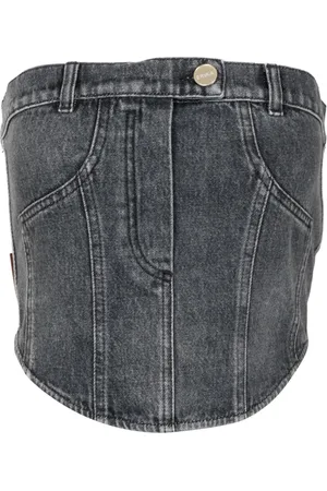 ERIKA CAVALLINI Donna, Top, Grigio, S, new