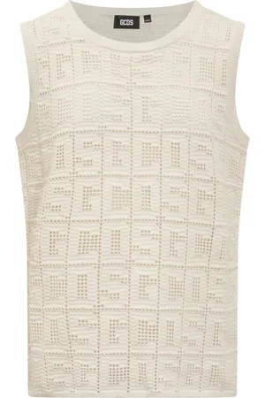 GCDS Uomo, Top, Bianco, M, new