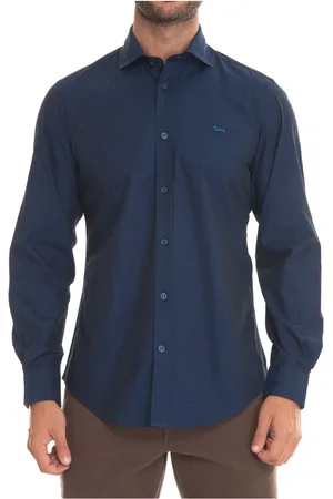 HARMONT&BLAINE Uomo, Magliette, Blu, S, new