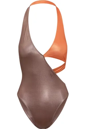 ALESSANDRO VIGILANTE Donna, Costumi da bagno, Marrone, L, new