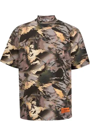 Heron Preston Uomo, Top, Verde, M, new