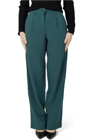 VILA Donna, Pantaloni, Verde, S, new