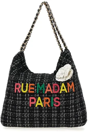 RUE MADAM Donna, Borse, Nero, Taglia unica, new