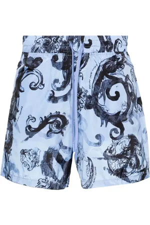 VERSACE Uomo, Costumi da bagno, Multicolore, XL, new
